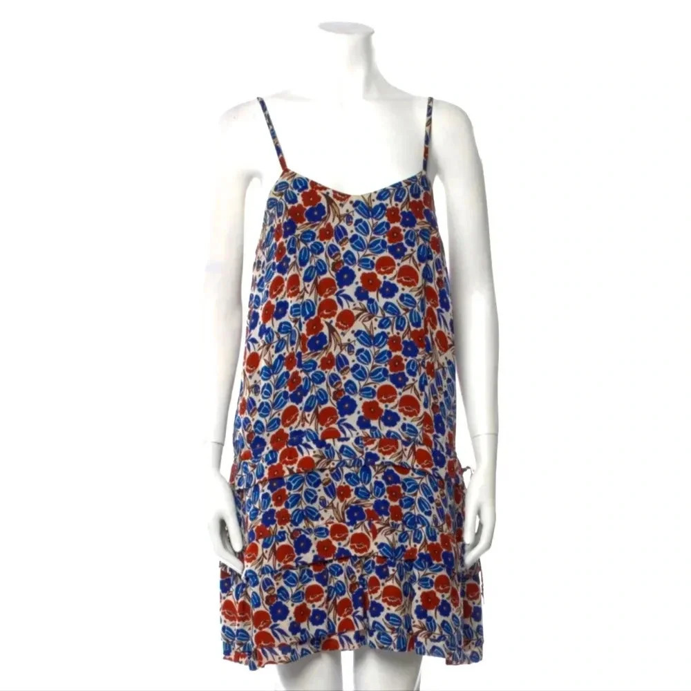 Derek Lam 10 Crosby Floral Print Mini Dress